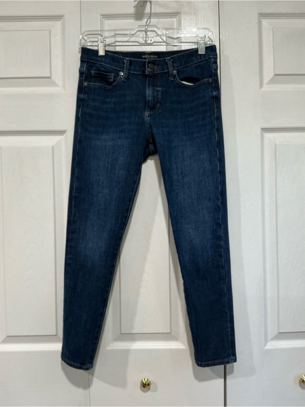 🤎 Banana Republic Skinny Blue Denim Jeans - 26 Petite (00952)